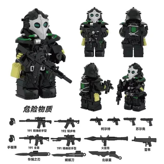 Module de construction Delta Operation Special Forces, module de construction Weilong, jouets miniatures faits à la main