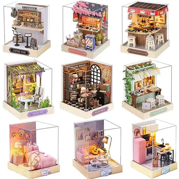 Mini maison de poupée, Kit de petite maison à monter soi-même