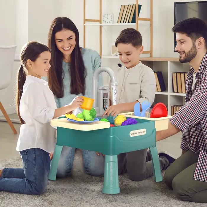 Evier de jeu avec piscine flottante pour filles et garçons occasion spéciale jouets cuisine imaginatif responsable