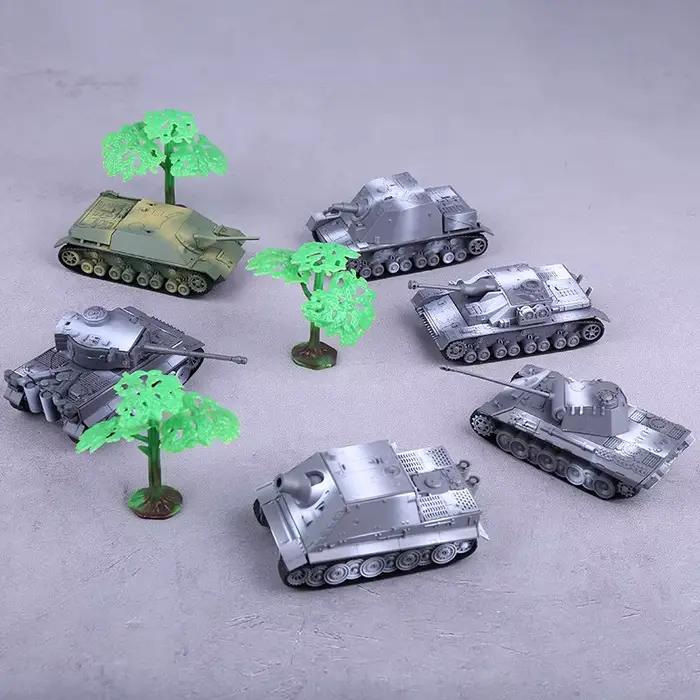 Modèle de blocs de construction de char 4D 1/72