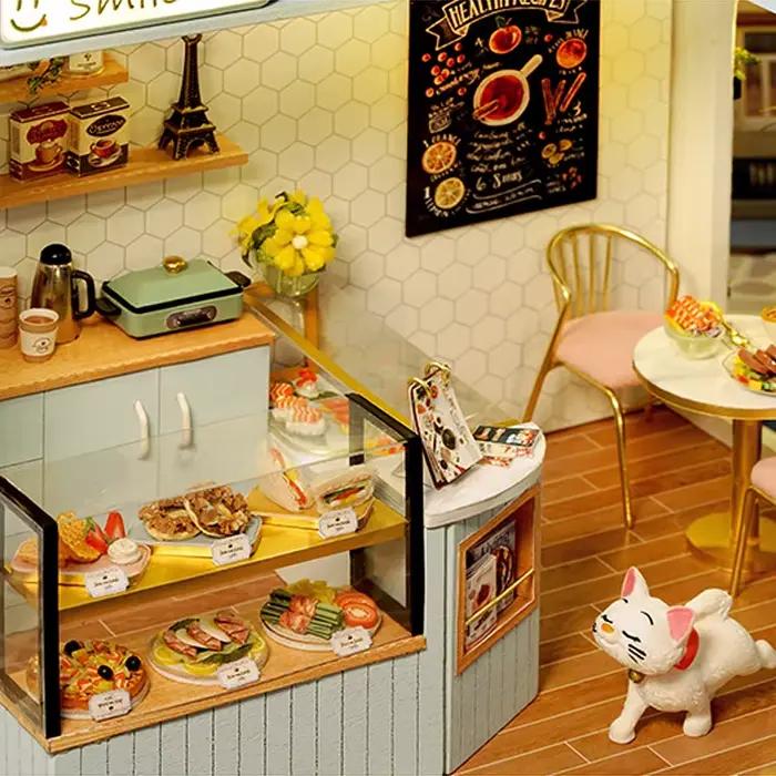 Maison de poupée Miniature en bois