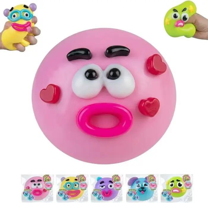 Nouveauté 2026 Smushers Squishy, Jouet Squishy Curiosities Dog Face Swap, Jouet à presser mignon, do
