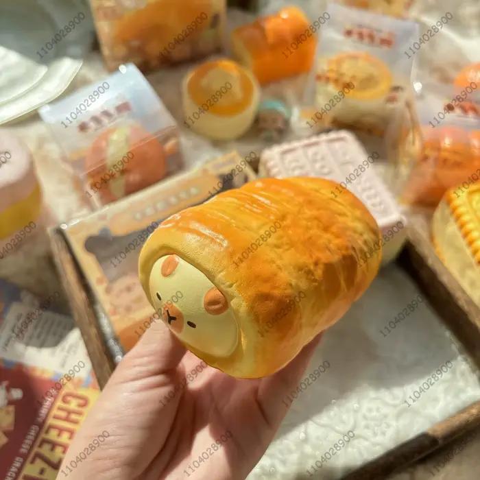 Capybara boulangerie lente augmentation Squishy Capybara jouet pain pâtisserie gâteau presser soulagement du Stress main relaxant cadeau rebond doux