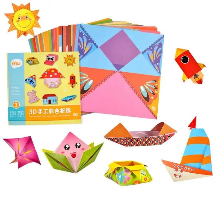 54 Pages Montessori jouets bricolage enfants artisanat jouet 3D dessin animé Animal Origami