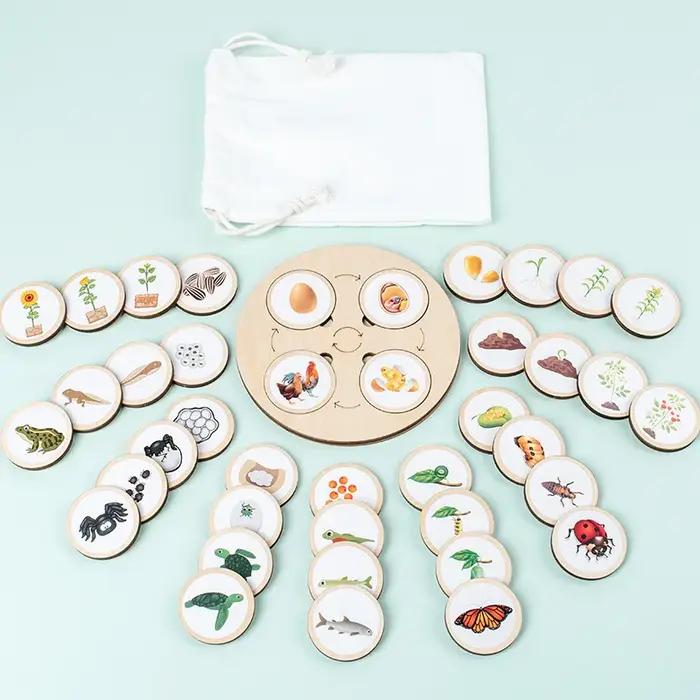 Life SubsiderBoard Montessori Kit Jouets éducatifs en bois pour enfants