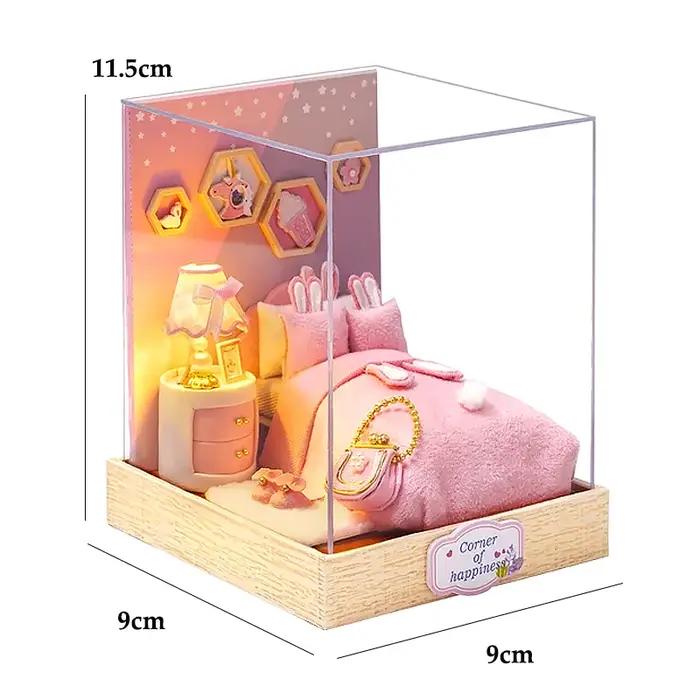 Mini maison de poupée, Kit de petite maison à monter soi-même