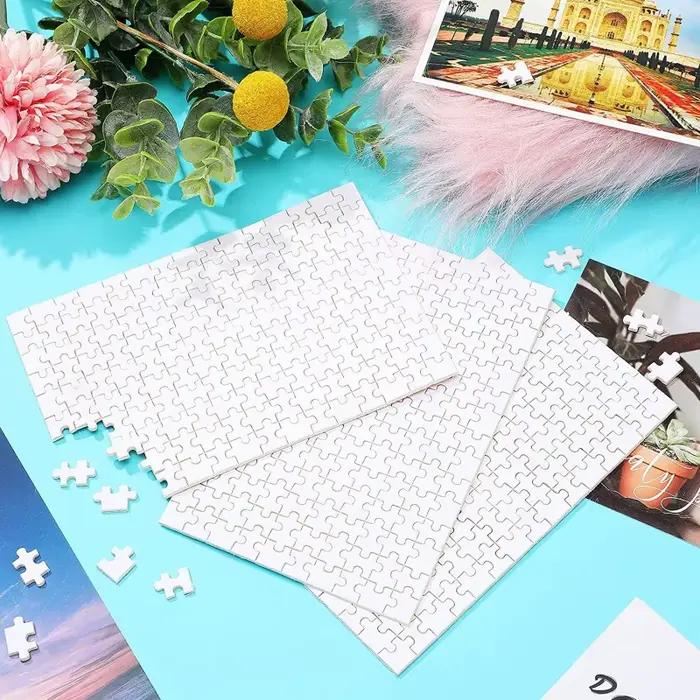 15 ensembles Puzzle vierge à Sublimation 15 pièces