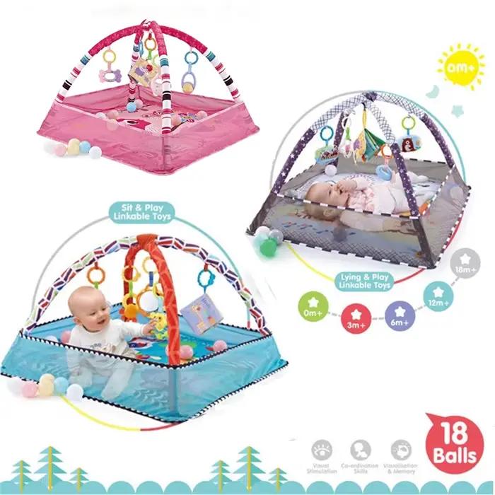Tapis éducatif multifonctionnel pour bébé cadre de fitness couverture rampante clôture tapis pour nourrissons jouets d'éveil occasions spéciales