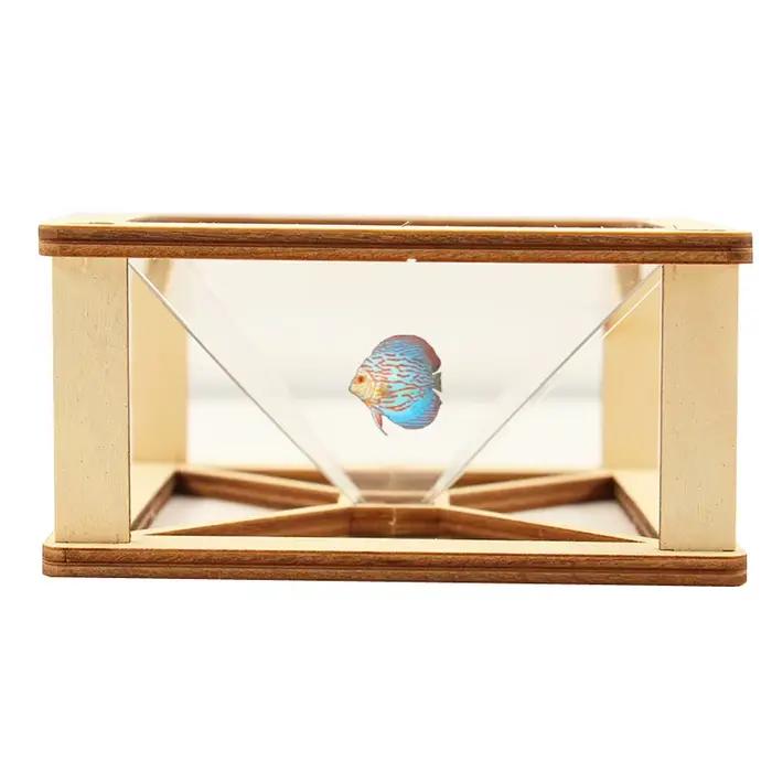 Bricolage Puzzle créatif assembler jouet pour enfants cadeau Simple mode 3D jouets de Projection holographique drôle vapeur Science jouet