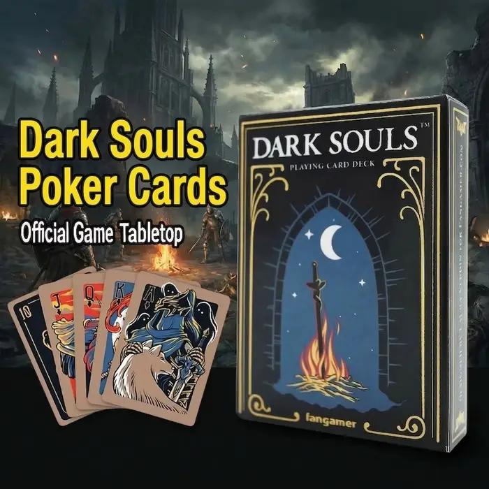 Cartes de poker Dark Souls animaux nature transport fantasy science-fiction professions sports musique soirée jeu famille cadeau occasion spéciale