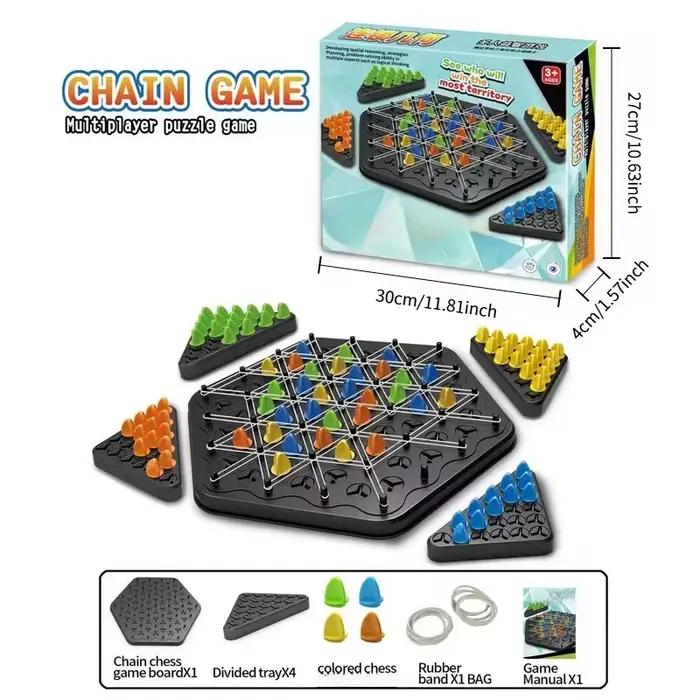 Jeu de société Chain Triangle Chess Splendor Duel