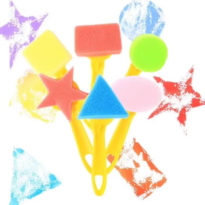 Ensemble de brosses éponge Graffiti pour enfants