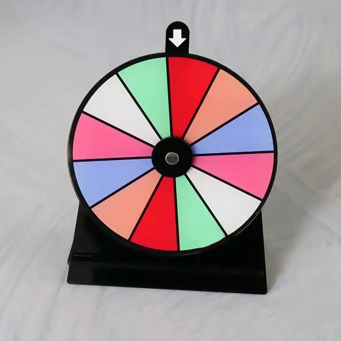Jeu à boire à roue rotative avec support de base pour adultes