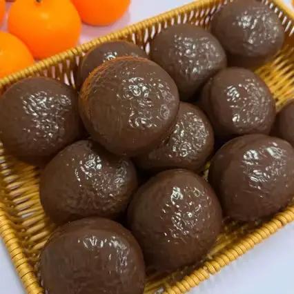 Balle anti-stress en chocolat, modulable, non rebondissante, craquante, à presser, jouet sensoriel ASMR, jouets anti-stress pour adultes, cadeau