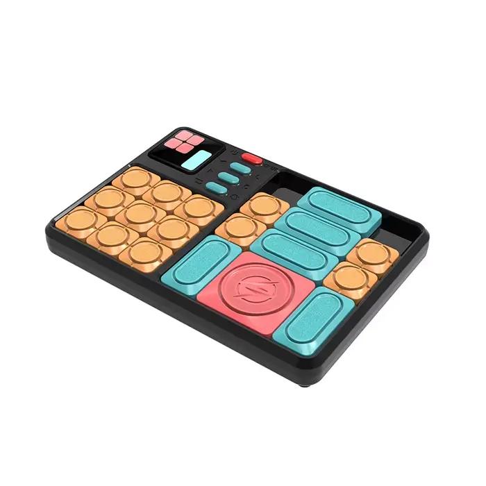 ANU – jeu de poche Super labyrinthe avec capteur intelligent Huarong Road, puzzle, banque de questio