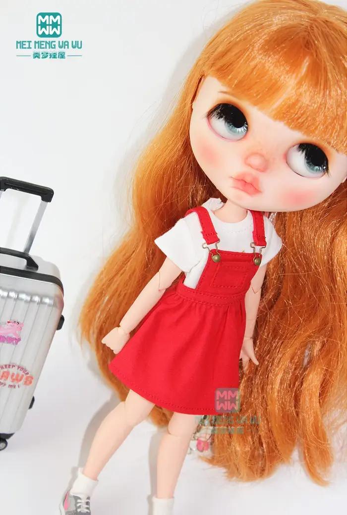 Blyth Azone OB23 OB24 – jupe à bretelles, leggings, T-shirt, accessoires pour vêtements de poupée, à