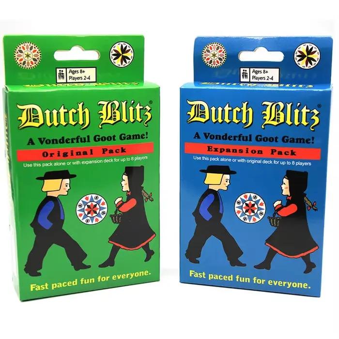 Dutch Blitz Le jeu de cartes original Fast Paced contient 160