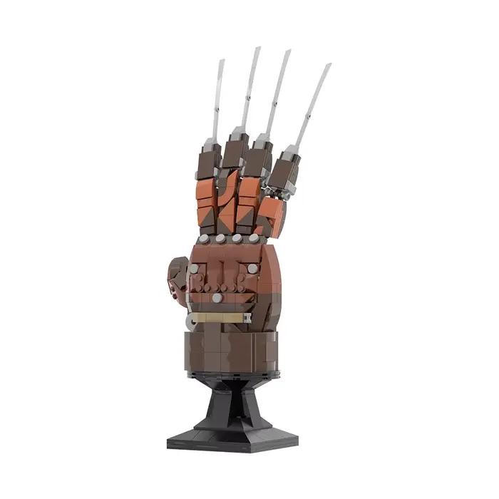 MOC un cauchemar sur Elm Street gants blocs de construction bricolage