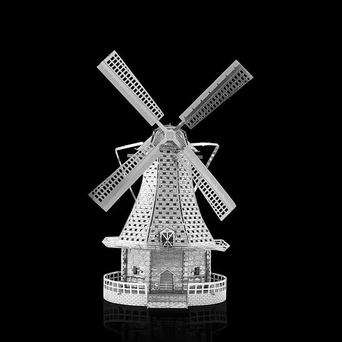 Puzzle 3D en métal découpé au laser pour enfants
