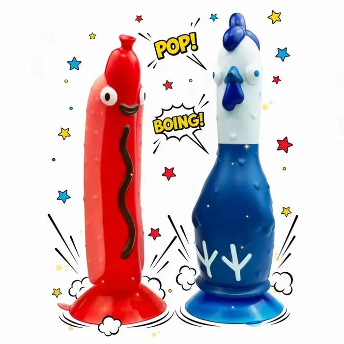 Jeu de société interactif Fast Strategy Chicken Vs Hotdog