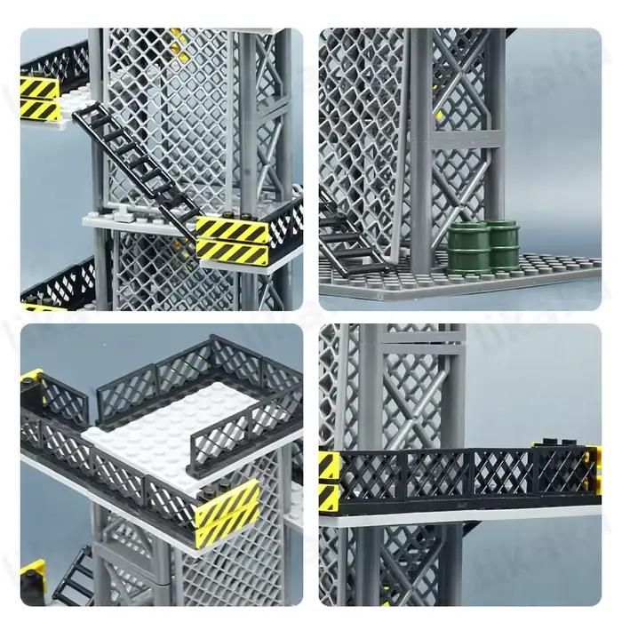 MOC – blocs de Construction de tour de garde militaire