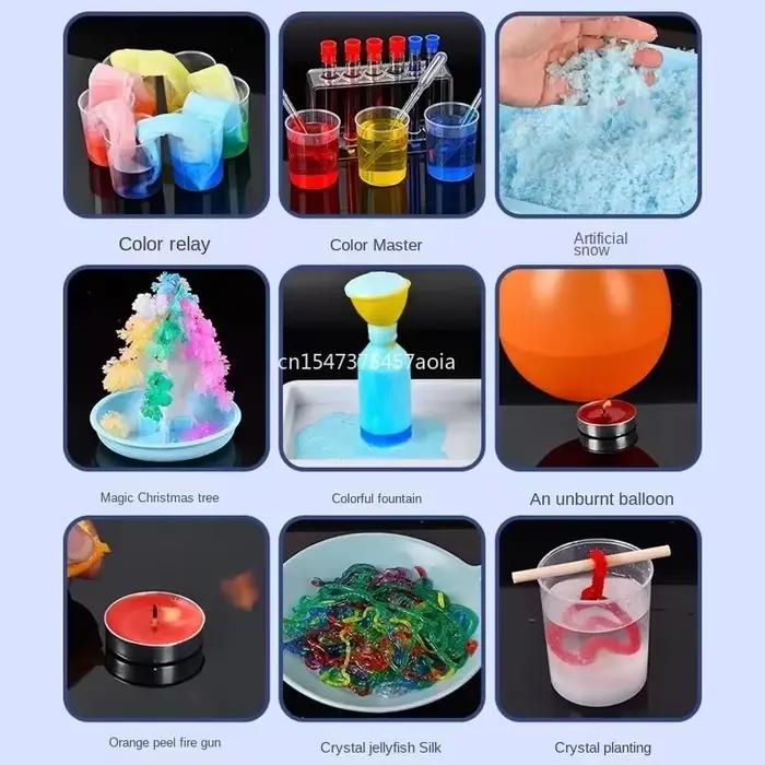 Jouets Montessori de laboratoire scientifique pour enfants