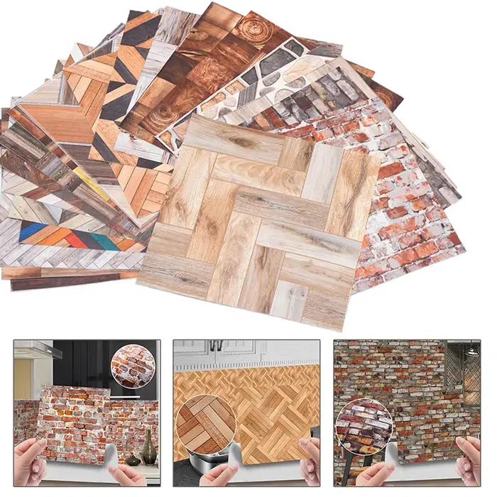 Papier peint miniature résine 1:12 pour maison de poupée, carreaux, salon, salle de bains, accessoires professionnels pour collection de poupées