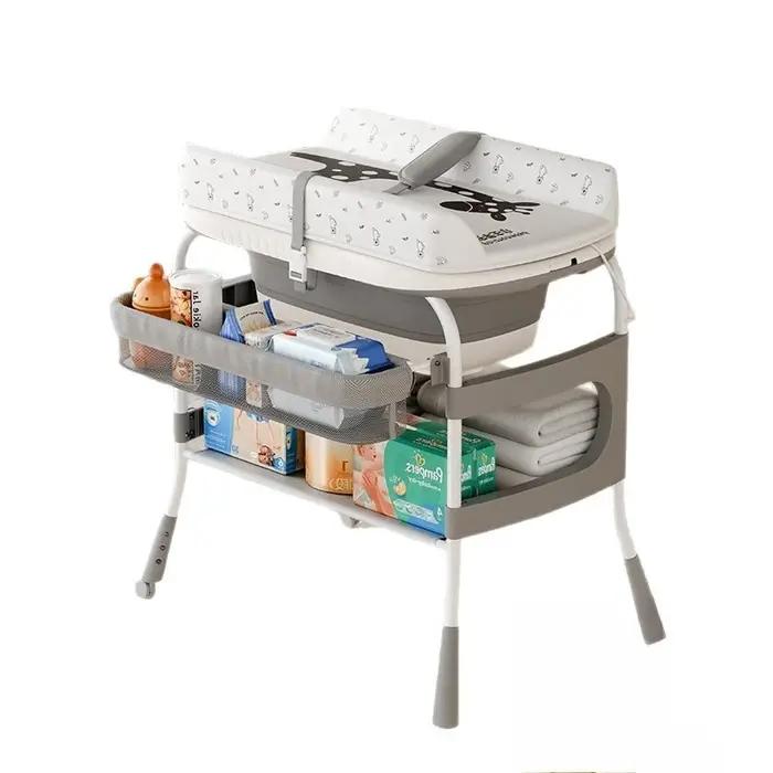 Table à langer 2-en-1, table de soins pour bébé