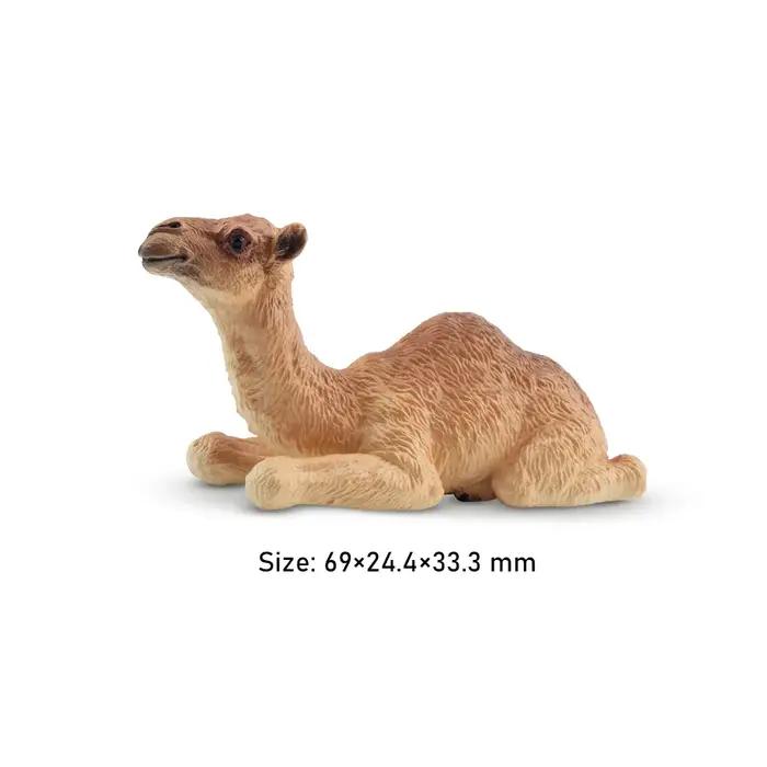 Toymany Simulation alce veau faune modèle Animal jouet Mini Figurines poupées Action