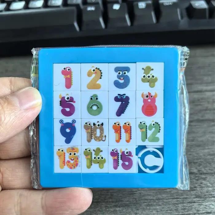 Dessin animé Alphabet lettres numéro toboggan Puzzle casse-tête fête faveur jouets éducatif apprentissage garçons filles enfants esprit défi