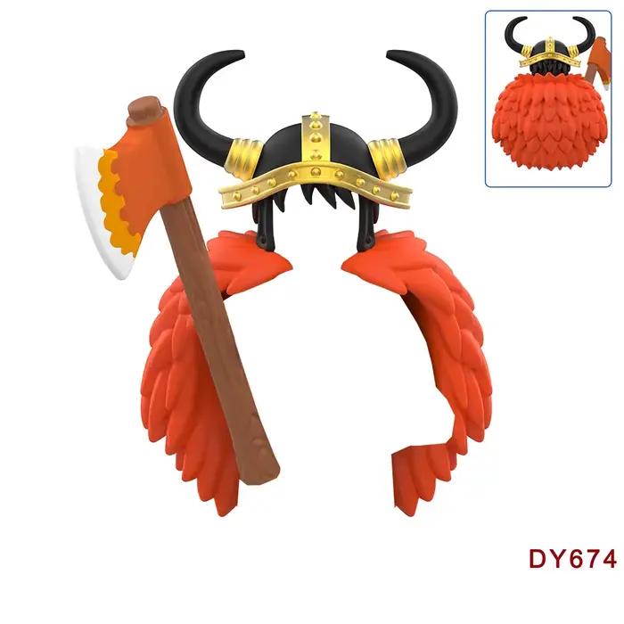 Jouet de construction pour enfants avec personnages d'anime DY618 DY636 DY652 DY655 DY674