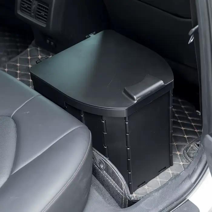 Toilettes portables pliantes avec couvercle