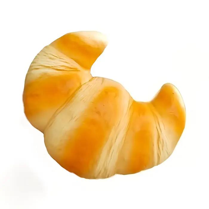 Jouet Squishy Croissant Réaliste, Jouet Créatif de Simulation Alimentaire à Presser, Jouet Anti-Stre