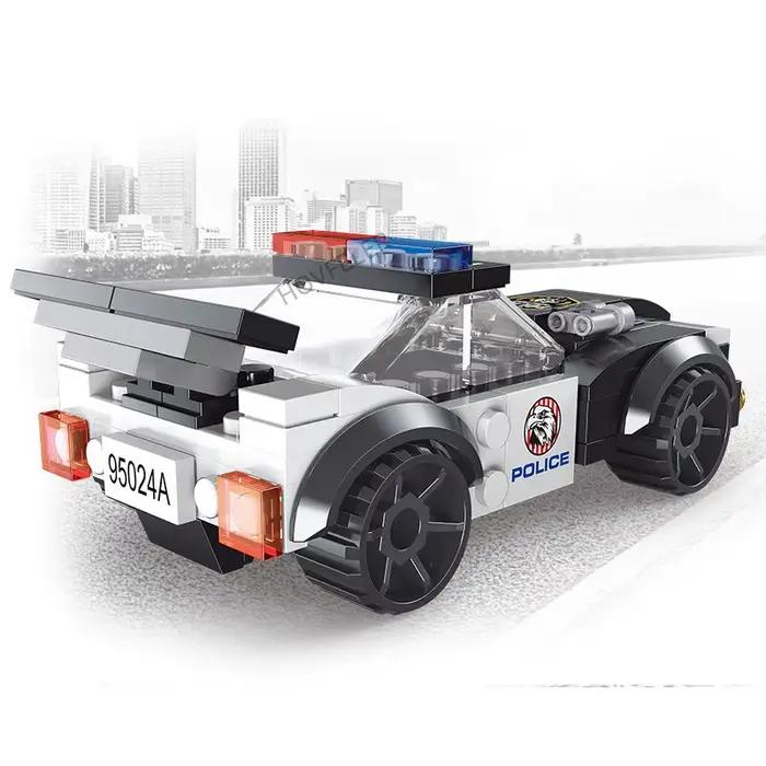Super Police avion de ville hélicoptère à double Rotor voiture célèbre SWAT blocs de construction bricolage MOC modèle