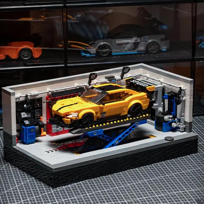 MOC City – blocs de Construction de Garage Vintage