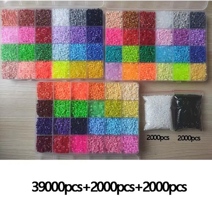 Perles Perler Créatives 24/72 Couleurs Kit Jouets Enfant Perles Hama 2.6mm Puzzle 3D Artisanal Créatif Manuelle Occasions Spéciales