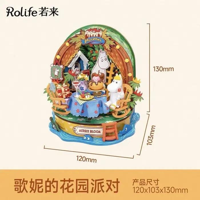 Nouveau produit officiel Rolife : Série Moomin Cabin