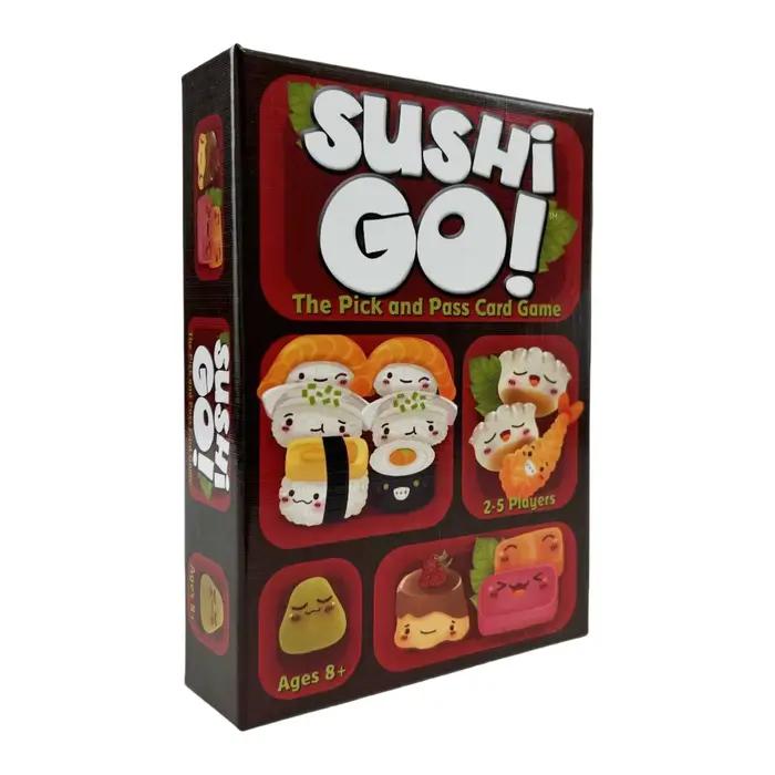 Jeu de cartes Sushi Go pick and pass pour adultes jeu de société familial amusant occaions spéciales fêtes famille amis