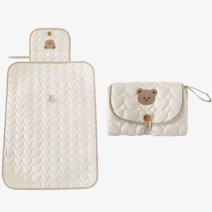 Tapis à langer pliable et portable pour bébé matelas absorbant couverture de lit simple pour le change occasions spéciales nouveau-né parents modernes