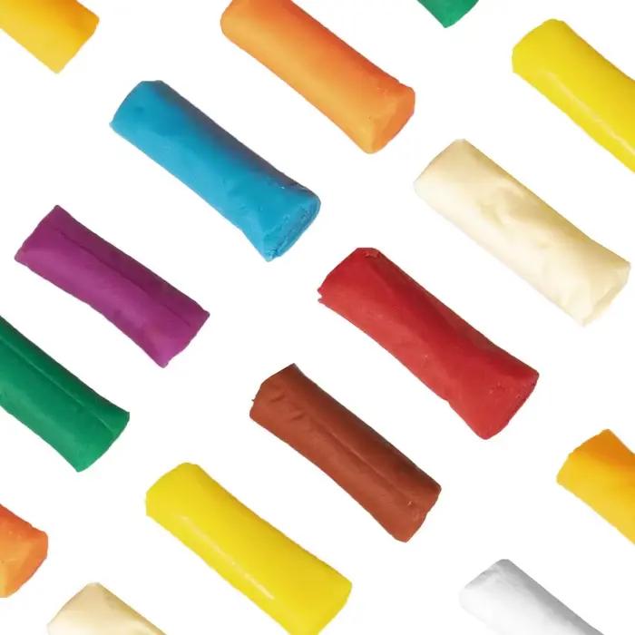 Kit de pâte à modeler 3D en 12 couleurs pour enfants jouet de simulation de cuisine burger glace nouilles pâte à modeler occasion spéciale