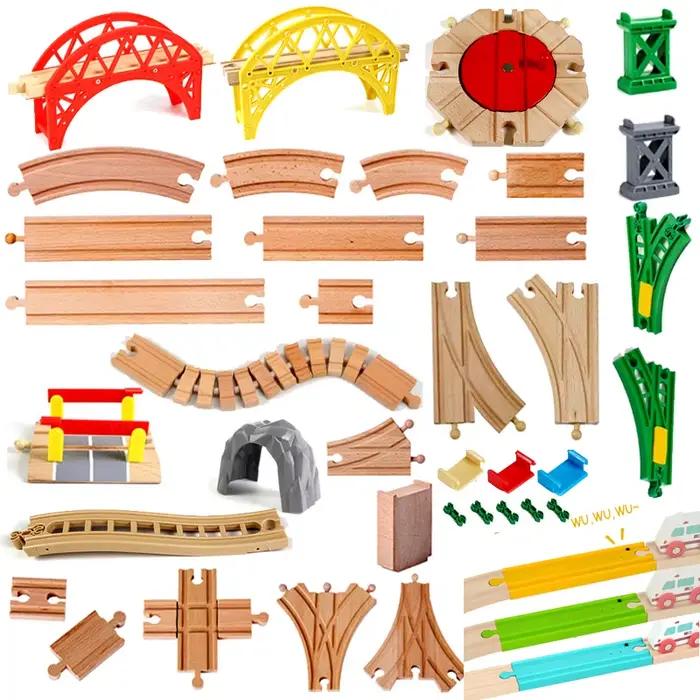 Jouets de train en bois
