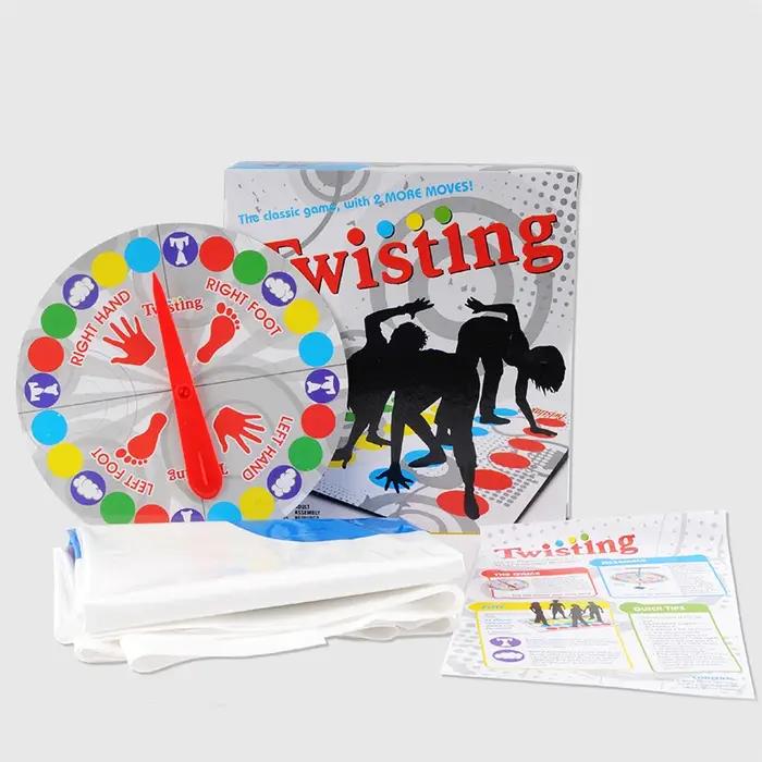 Twister Game-Polymère de jeu d'intérieur et d'extérieur