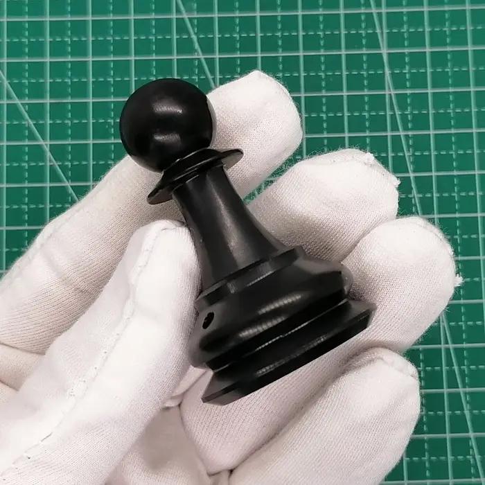 Jeu d'échecs en titane pur 1 pièce
