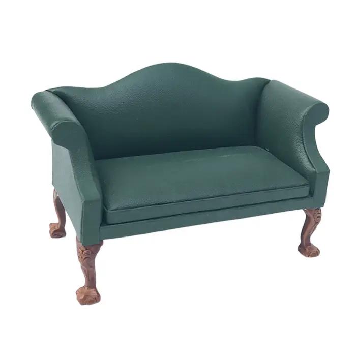 Accessoire de chaise de canapé de fauteuil de maison de poupée réaliste moderne à l'échelle 1/12
