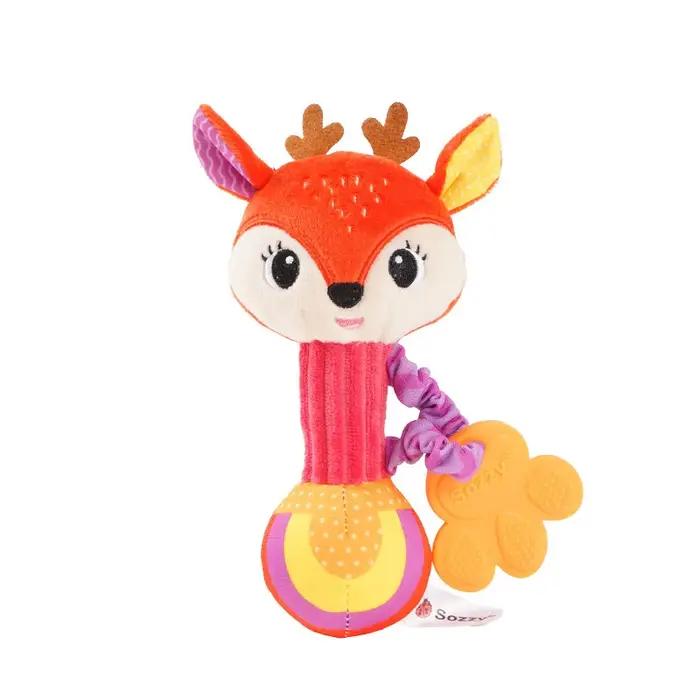Hochets pour bébé, Animal en peluche doux