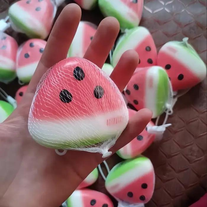 Jouet de décompression Squishy en pastèque
