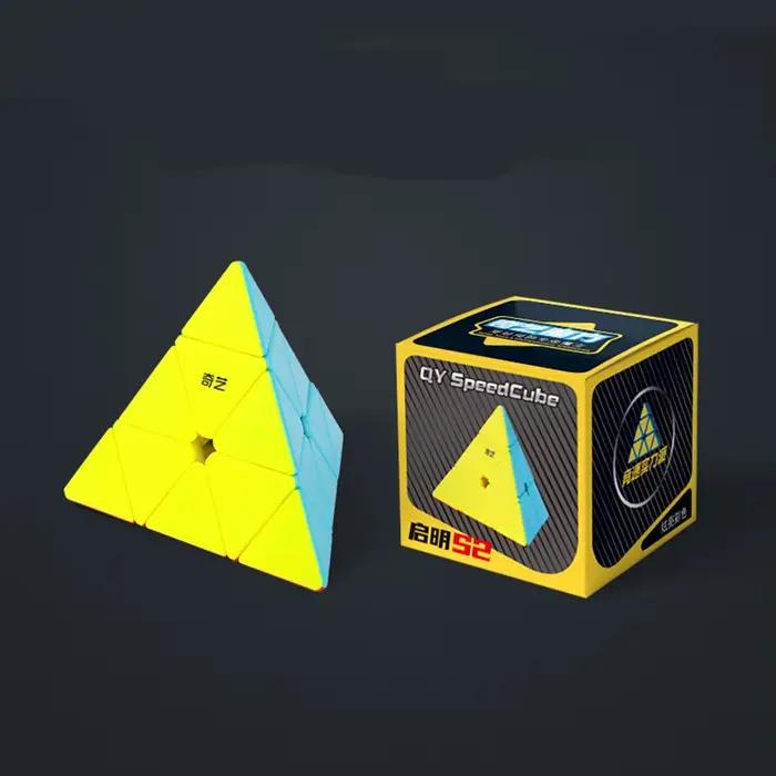 Cube magique pyramidale 3x3x3 stickerless pour adolescents et adultes, jouet éducatif puzzle professionnel occassions spéciales