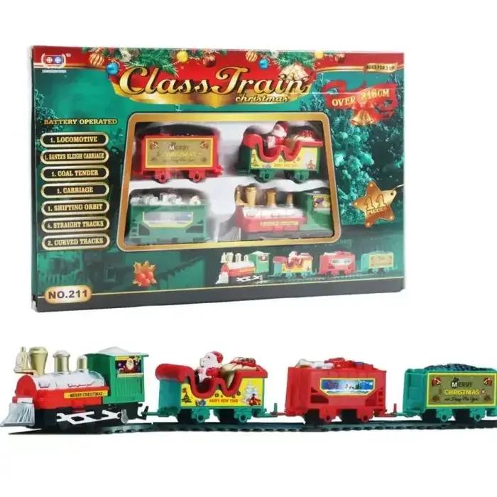 Ensemble de Train de noël à assembler des voies ferrées