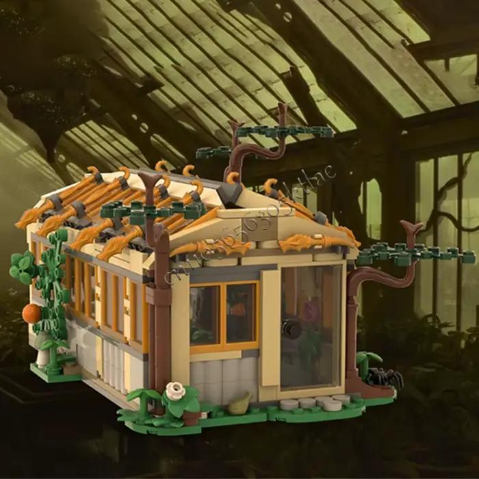 621 pièces Construction herbologie serre Expansion MOC personnaliser modèle de bloc