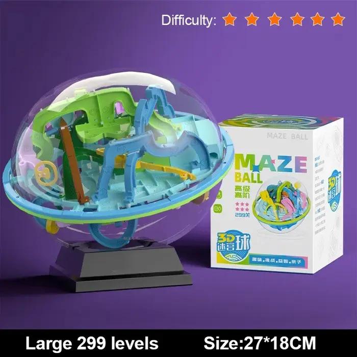 Jeu de puzzle 3D en forme de labyrinthe pour enfants